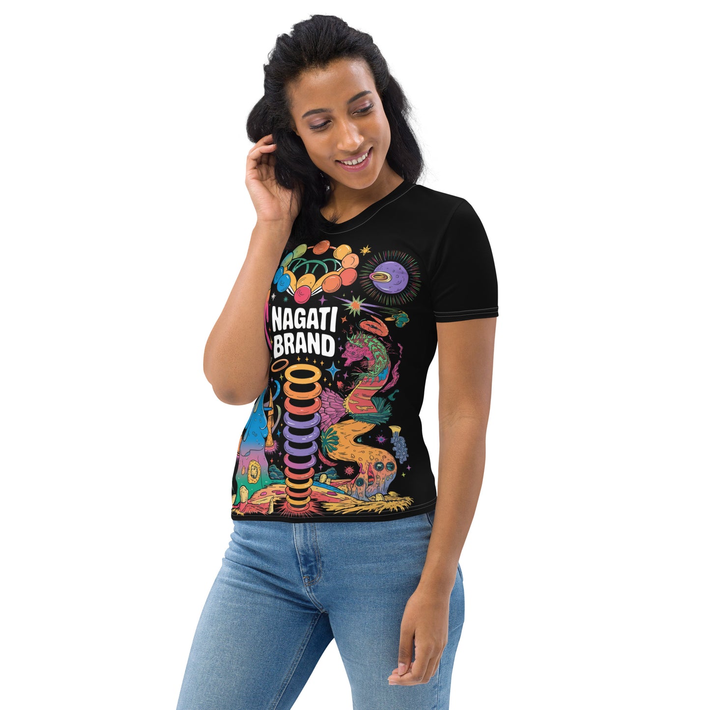 Women's Center of the Universe Tee