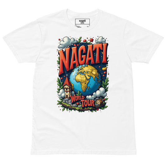 Unisex NAGATI World Tour No. 1 Premium Tee