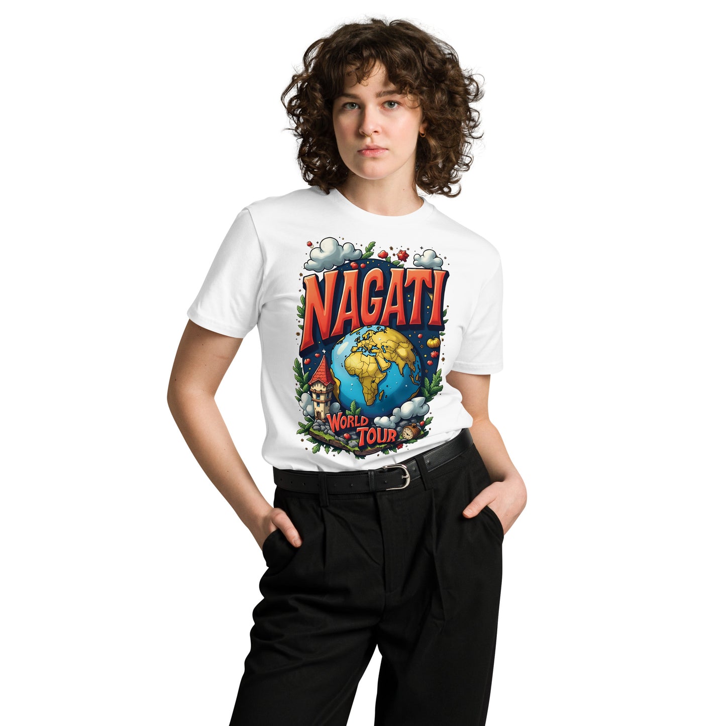 Unisex NAGATI World Tour No. 1 Premium Tee