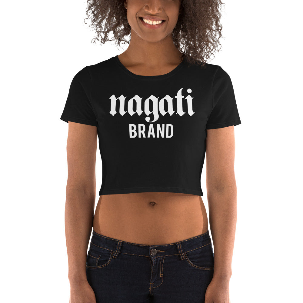 Women’s NAGATI Brand Crop Tee