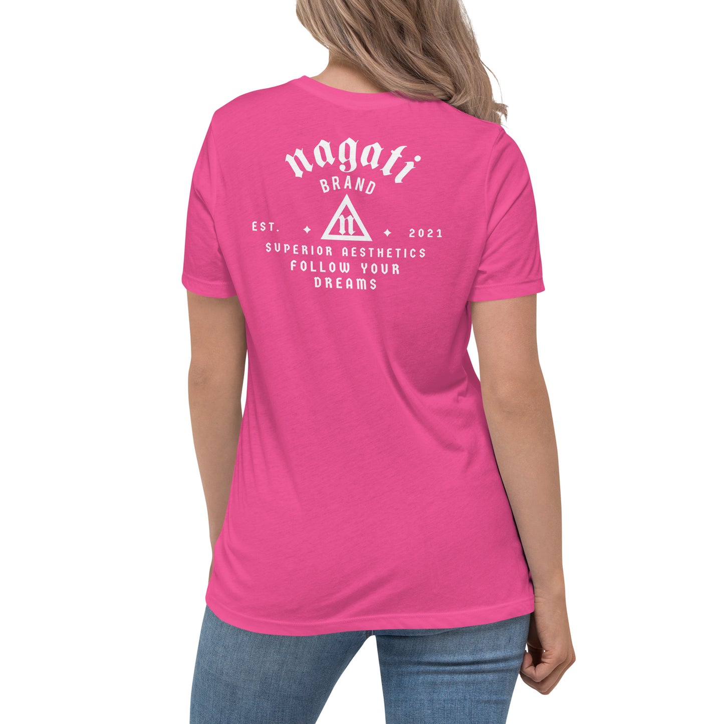 Women's NAGATI Berry Relaxed Tee