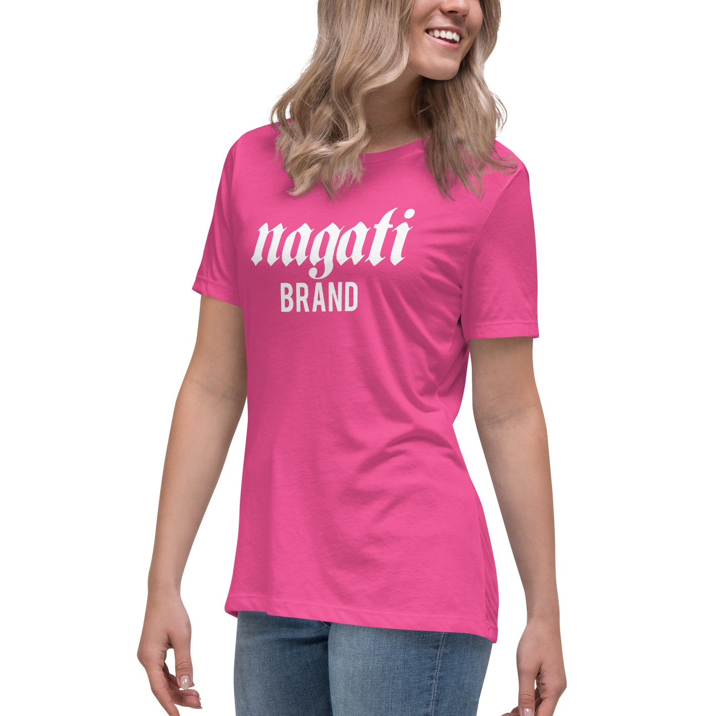 Women's NAGATI Berry Relaxed Tee