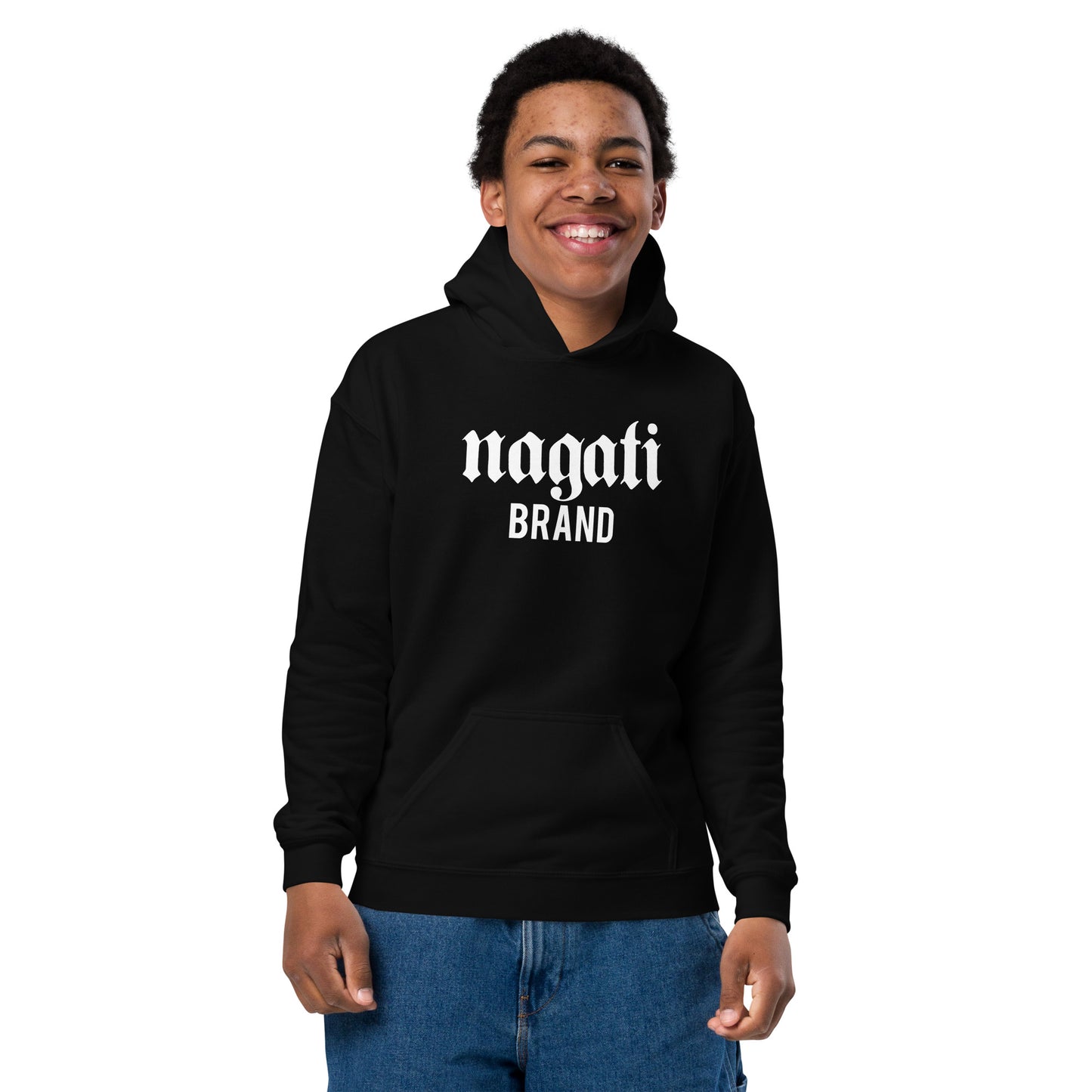 Youth Heavy Blend Brand Hoodie