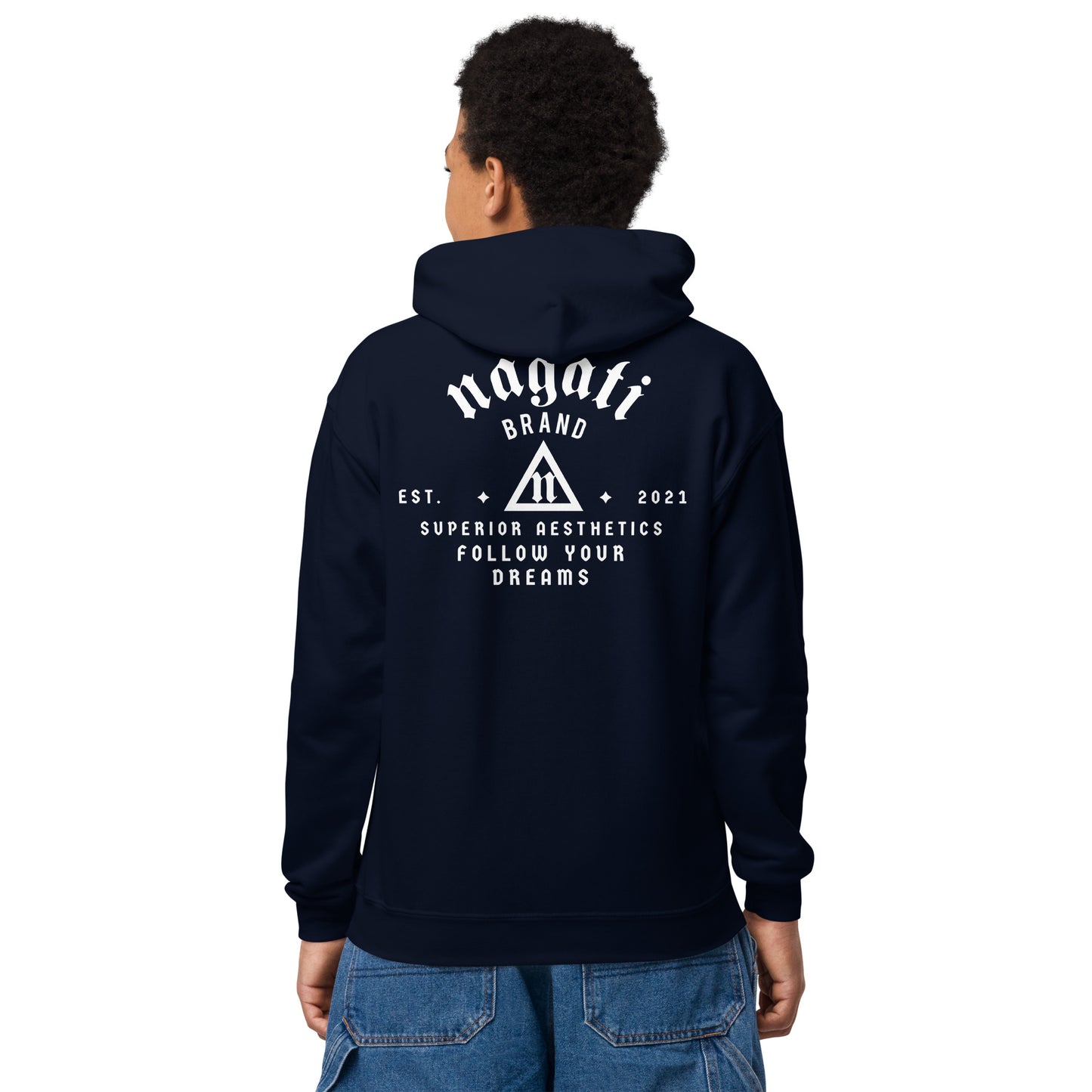 Youth Heavy Blend Brand Hoodie